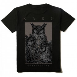 Karg - Owl Black Shirt & Girlie Shirt
