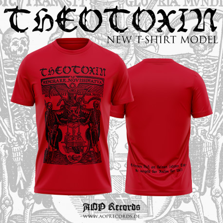 Theotoxin - Memorare Shirt (red)