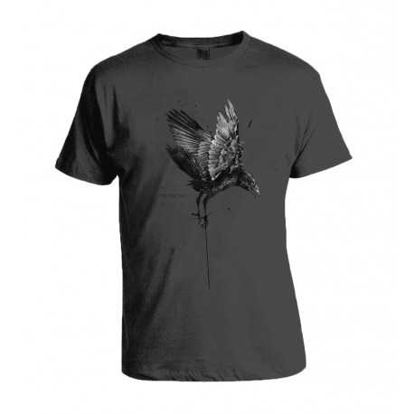 Harakiri for the Sky - Crow Shirt (grey)