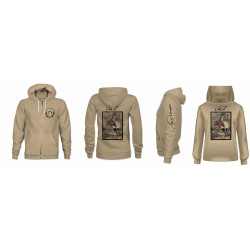 ColdCell - Age of  Unreason Zipper Hoodie (beige)