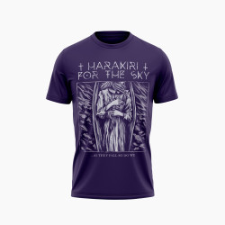 Harakiri for the sky - No Graves But The Sea Shirt (purple)