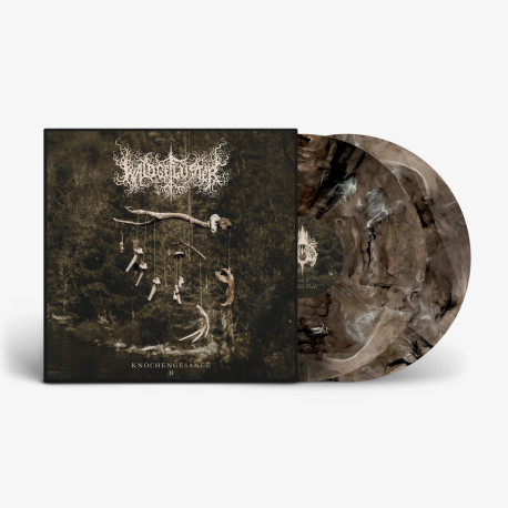 Waldgeflüster - Knochengesänge II DLP (bleach marbled vinyl lim.99)