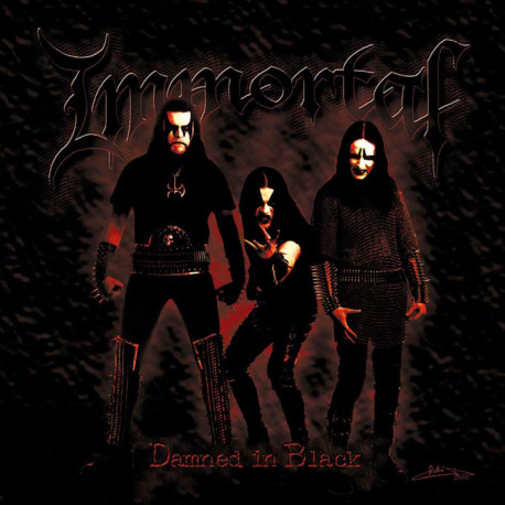 Immortal - Damned in Black LP