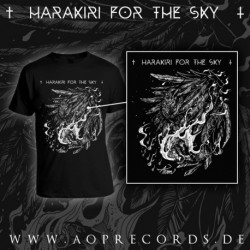 Harakiri for the Sky - Arson White Owl Shirt & Girlie Shirt